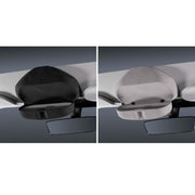 For Tesla Suede Leather Glasses Storage Box, Model: 2024 Model 3 Black