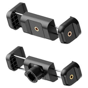 Telescopic Mobile Phone Extension Clamp with 1/4 Threaded Interface(Screw Hole + Ball Head)