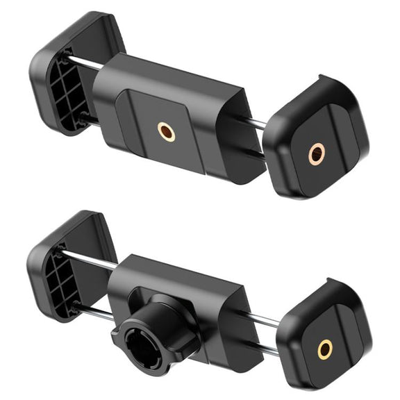 Telescopic Mobile Phone Extension Clamp with 1/4 Threaded Interface(Screw Hole + Ball Head)