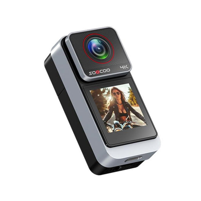 SOOCOO SAW1 With 64G Memory Card 4K HD Anti-Shake Water-resistant Motorcycle Riding Recorder Chest Head Mounted Diving Thumb Camera