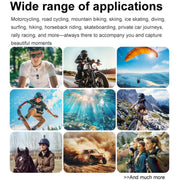 SOOCOO SAW1 Pro With 64G Memory Card 4K HD Anti-Shake Water-resistant Motorcycle Riding Recorder Chest Head Mounted Diving Thumb Camera