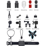 SOOCOO SAW1 With 32G Memory Card 4K HD Anti-Shake Water-resistant Motorcycle Riding Recorder Chest Head Mounted Diving Thumb Camera