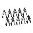 10pcs / Pack Universal For Car Dashboard Decorative Metal Clips - Auto Fastener & Clips by PMc TechLife | Online Shopping South Africa | PMc TechLife | Buy Now Pay Later Mobicred