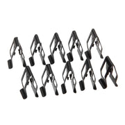 10pcs / Pack Universal For Car Dashboard Decorative Metal Clips