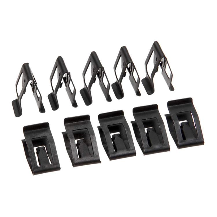 10pcs / Pack Universal For Car Dashboard Decorative Metal Clips
