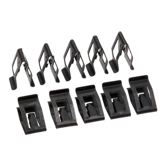 10pcs / Pack Universal For Car Dashboard Decorative Metal Clips