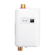 3000W Small Tankless Electric Water Heater For Kitchen Bathroom US Plug(White) - free shipping - PMC TechLife - Order now!