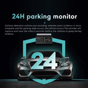 Anytek T1 PRO 3.2 Inch 2K HD Night Vision Car Recorder Hidden Car Camera Front And Rear Dual Recording