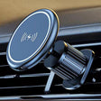 15W Car Magnetic Wireless Charging Phone Holder Alloy Base, Spec: Air Outlet Black - Wireless Charger Holders by PMc TechLife | Online Shopping South Africa | PMc TechLife | Buy Now Pay Later Mobicred