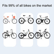 230 x 130cm Motorcycle And Bicycle Sun Dust And Rain Protection Cover(Silver Gray)