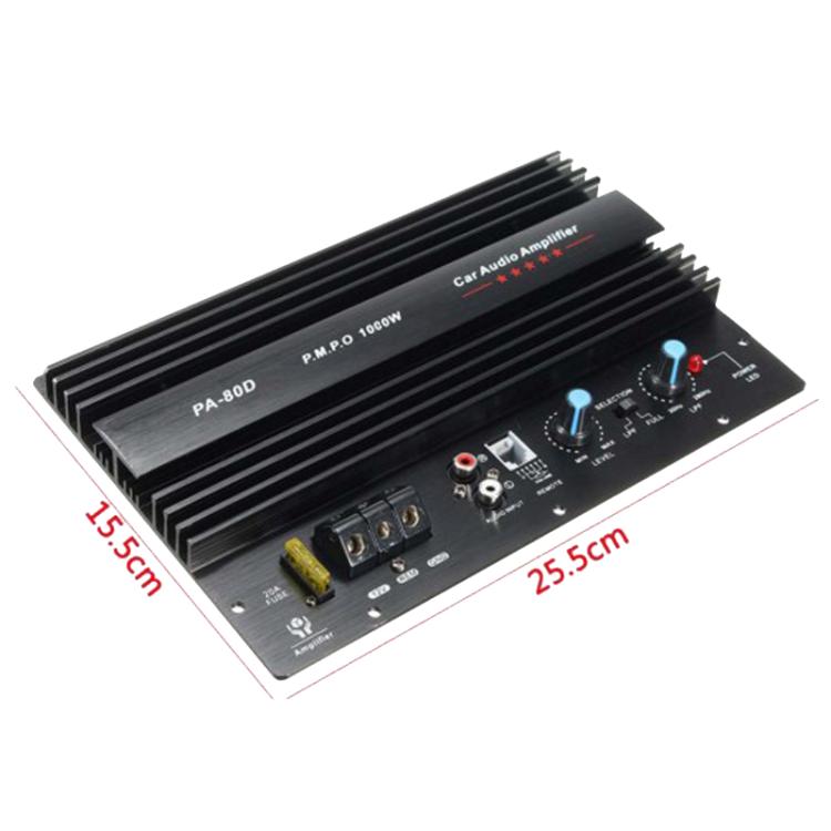 PA-80D Car Subwoofer Amplifier Motherboard 12V High Power Car Audio Module