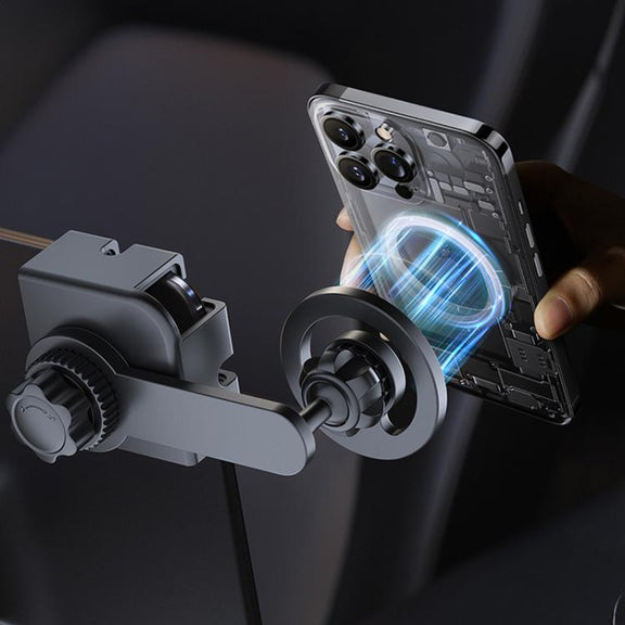 Magnetic Car Phone Holder Mount for Tesla Model 3/Y / AITO / NIO / Lixiang Auto(Black)