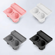 For Tesla 21-23 Model 3/Y Central Control Integrated Silicone Storage Cup Holder(Gray)