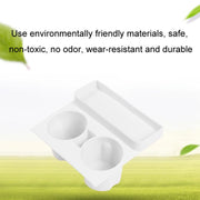 For Tesla 21-23 Model 3/Y Central Control Integrated Silicone Storage Cup Holder(Gray)