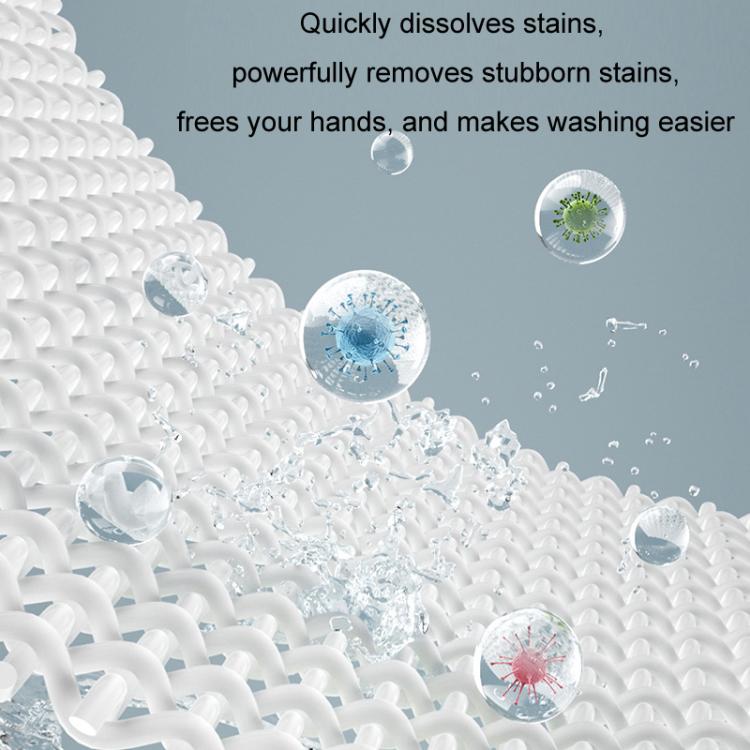 Mini Portable Underwear Socks Turbine Washing Machine, Color: Green Standard