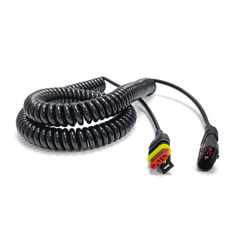 For CNHTC SINOTRUK HOWO SITRAK Four Way Monitoring Camera Spring Wire 8m