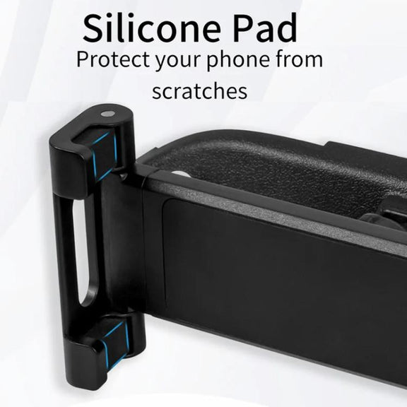For Tesla 2024 Model 3/Y/S Car Seat Back Mobile Phone Holder(Black)