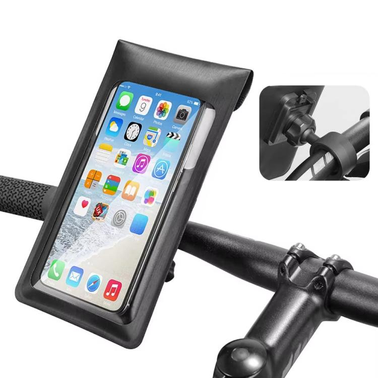 Bicycle Water-resistant Phone Bag Mount Stand 360 Degree Rotation Motorcycle Bike Cellphone Holder, Spec: Handlebar Model