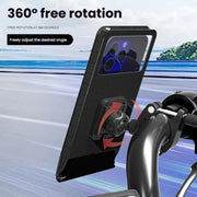 Bicycle Holder Water-resistant Pouch Bag Bike Motorcycle Handlebar Mirror Phone Stand Mount, Size: L