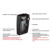 RAD2000 Car Lidar Speed Detector Car Electronic Dog, Support English/Russian