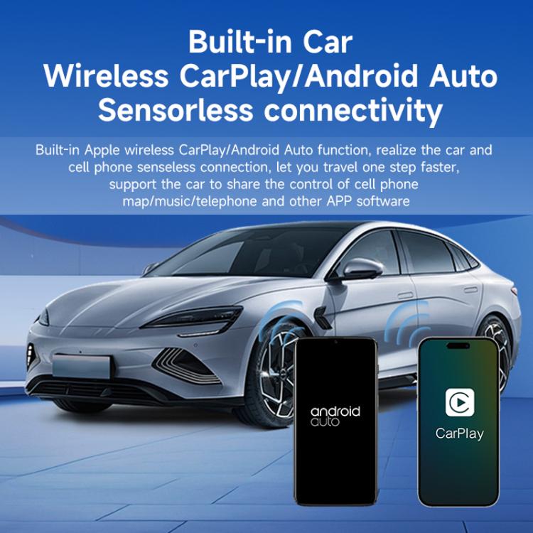 Original Carplay Wired To Wireless Box Adapter Car Connect Android Box, Model: MINI SE X1AIR Black