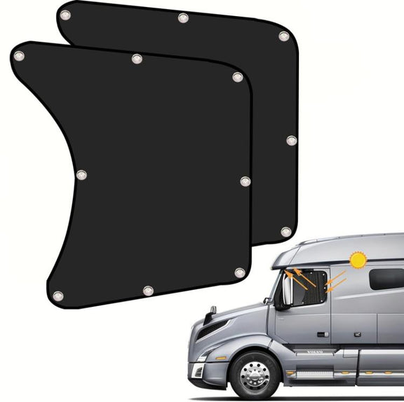 2pcs Car Sun Protection Heat Insulation Sunshade Front Side Curtains