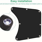 2pcs Car Sun Protection Heat Insulation Sunshade Front Side Curtains