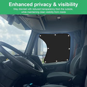 2pcs Car Sun Protection Heat Insulation Sunshade Front Side Curtains