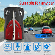 Car Radar Speed Detector Car Laser Enhanced Electronic Dog, Support English / Russian
