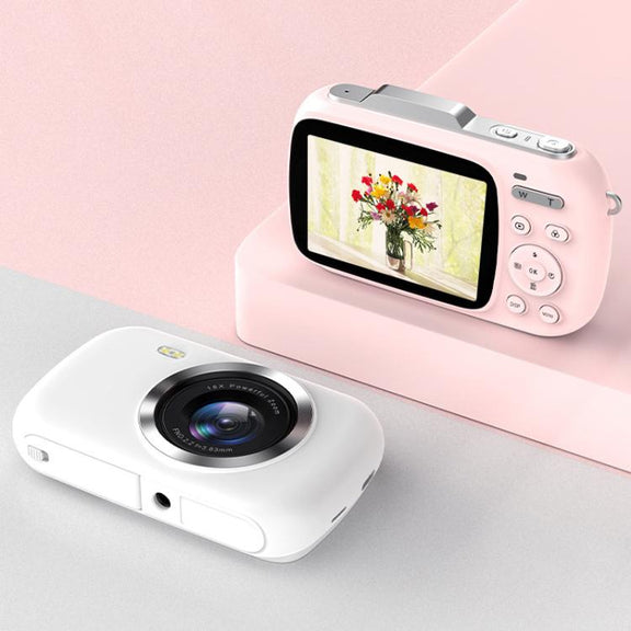 G7-A 2.8-inch 18X Digital Zoom 4K HD Beauty Digital Camera(White)