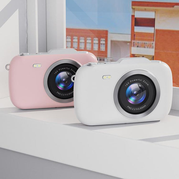 G7-A 2.8-inch 18X Digital Zoom 4K HD Beauty Digital Camera(White)