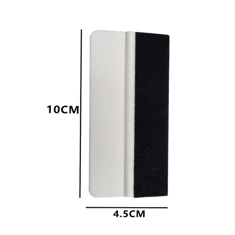 5pcs With Felt Car Film Tool Anti-scratch Small Scraper(White)