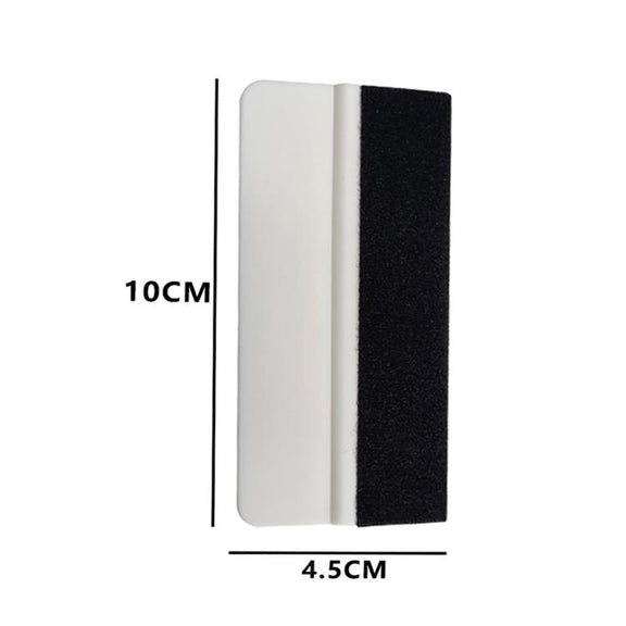 5pcs With Felt Car Film Tool Anti-scratch Small Scraper(White)