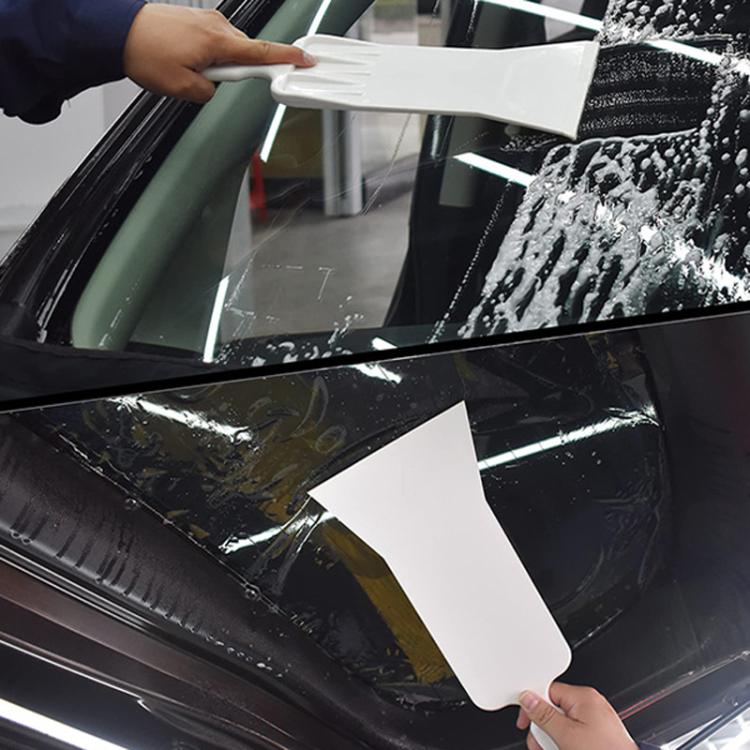 Straight Car Film Tools Long Plastic Film Scraper Front Rear Extended Scraper