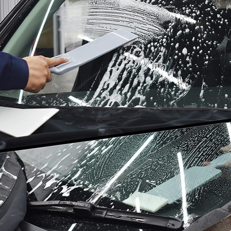 Straight Car Film Tools Long Plastic Film Scraper Front Rear Extended Scraper