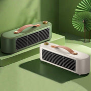 FS007 800W Home Desktop Heater Large Area PTC Heating Device, Spec: AU Plug(Green)