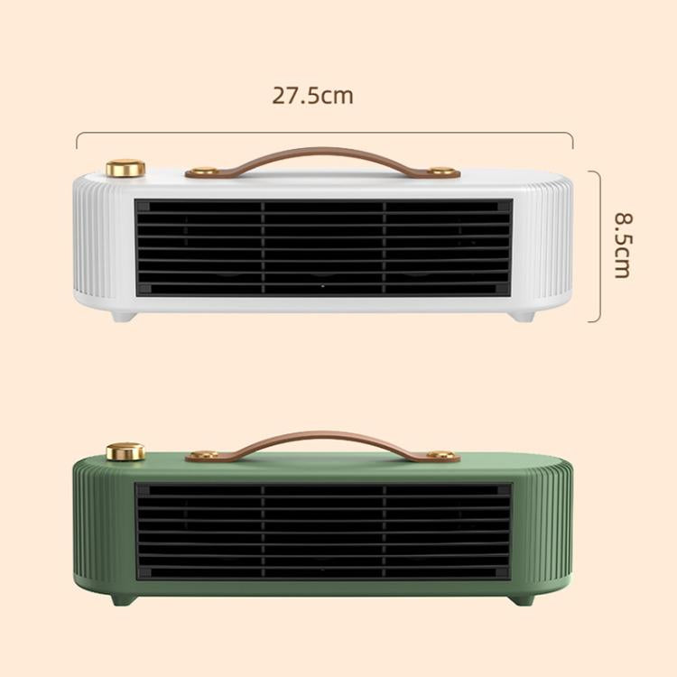 FS007 800W Home Desktop Heater Large Area PTC Heating Device, Spec: UK Plug(White)