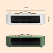 FS007 800W Home Desktop Heater Large Area PTC Heating Device, Spec: UK Plug(White)