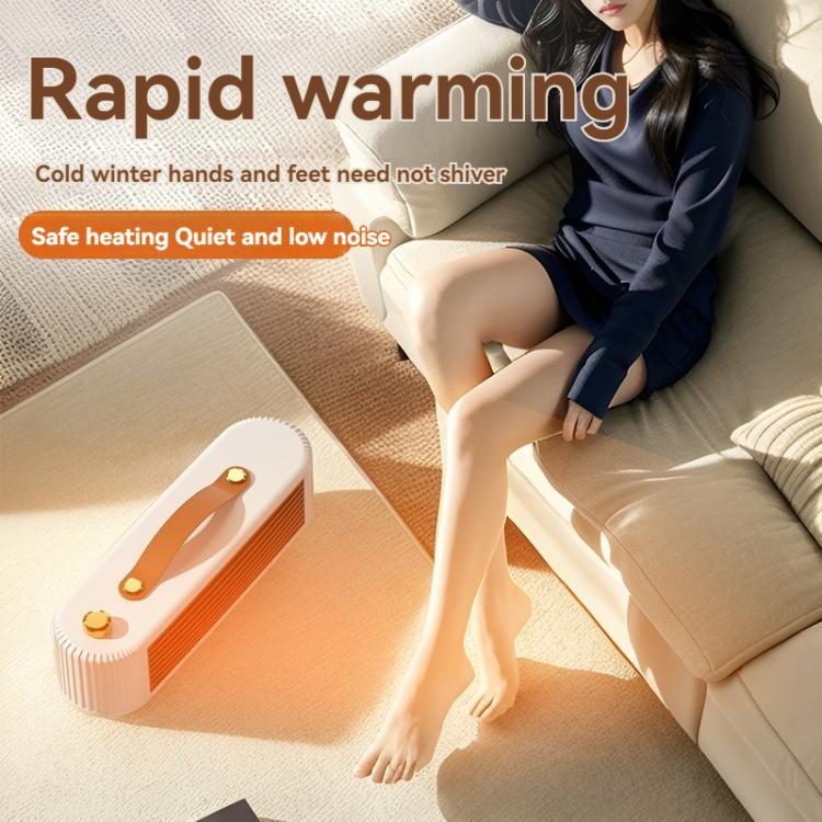 FS007 800W Home Desktop Heater Large Area PTC Heating Device, Spec: AU Plug(White)