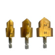 3pcs / Set 20 / 25 / 32 Hexagonal Shank PPR Step Drill Bits Leak Repairing And Connecting Tools - free shipping - PMc TechLife - Order now!