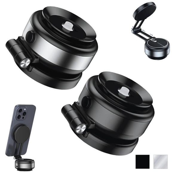 Car Navigation Eectric Vacuum Magnetic Suction Cup Multifunctional Bracket(Black)