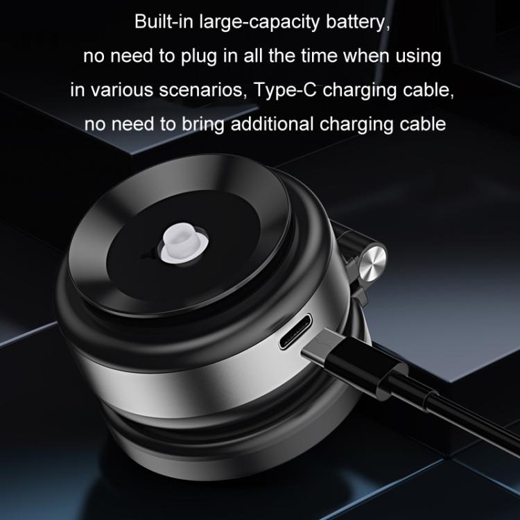 Car Navigation Eectric Vacuum Magnetic Suction Cup Multifunctional Bracket(Black)