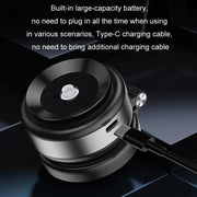 Car Navigation Eectric Vacuum Magnetic Suction Cup Multifunctional Bracket(Black)