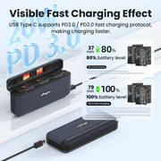 For Insta360 Ace Pro 2 Battery aMagisn Fast Charging Box Charger Storage Compartment