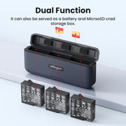 For Insta360 Ace Pro 2 Battery aMagisn Fast Charging Box Charger Storage Compartment