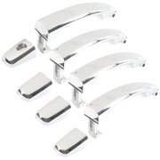 Car Door Outer Handle Accessories For Chevrolet Aveo, Model: Electroplating 4pcs /Set