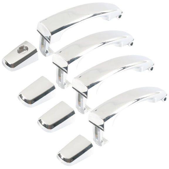 Car Door Outer Handle Accessories For Chevrolet Aveo, Model: Electroplating 4pcs /Set