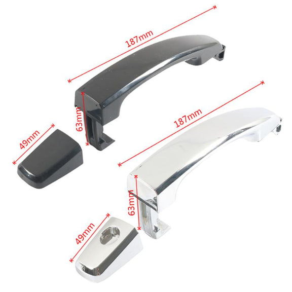 Car Door Outer Handle Accessories For Chevrolet Aveo, Model: Electroplating Universal 96468266/96468306