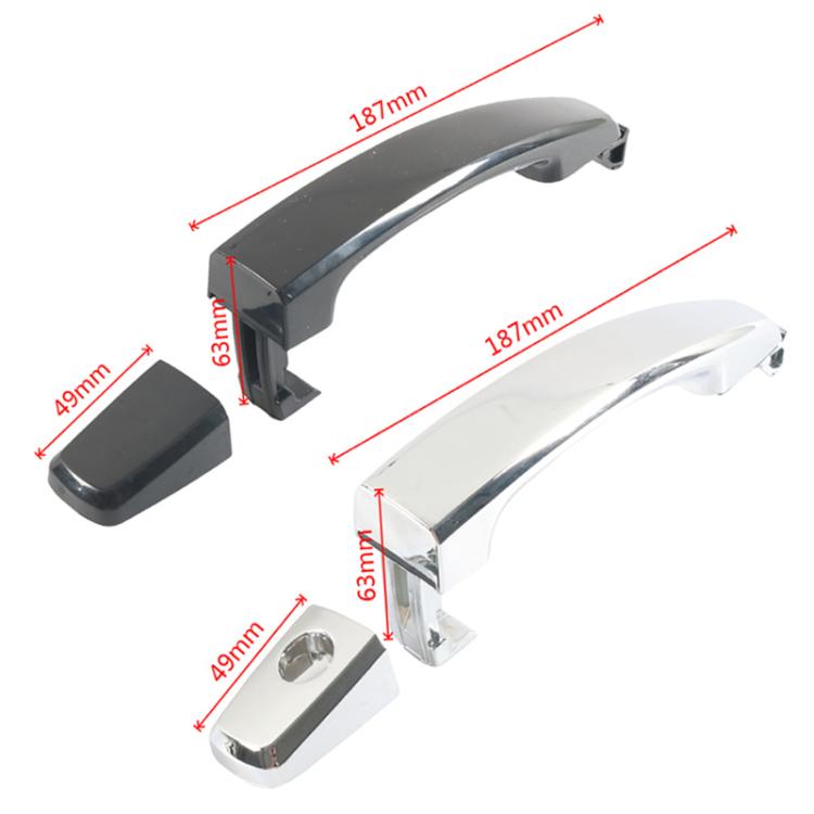 Car Door Outer Handle Accessories For Chevrolet Aveo, Model: Black Left Front 96468254/96468268