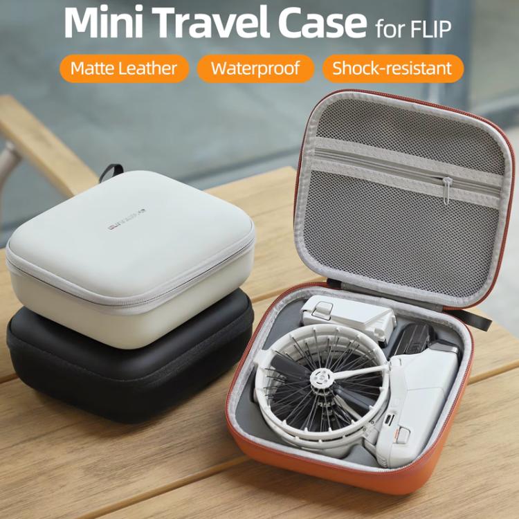 For DJI Flip Sunnylife FP-B957 Storage Bag Mini Vlog Aerial Camera Protective Case(Black)